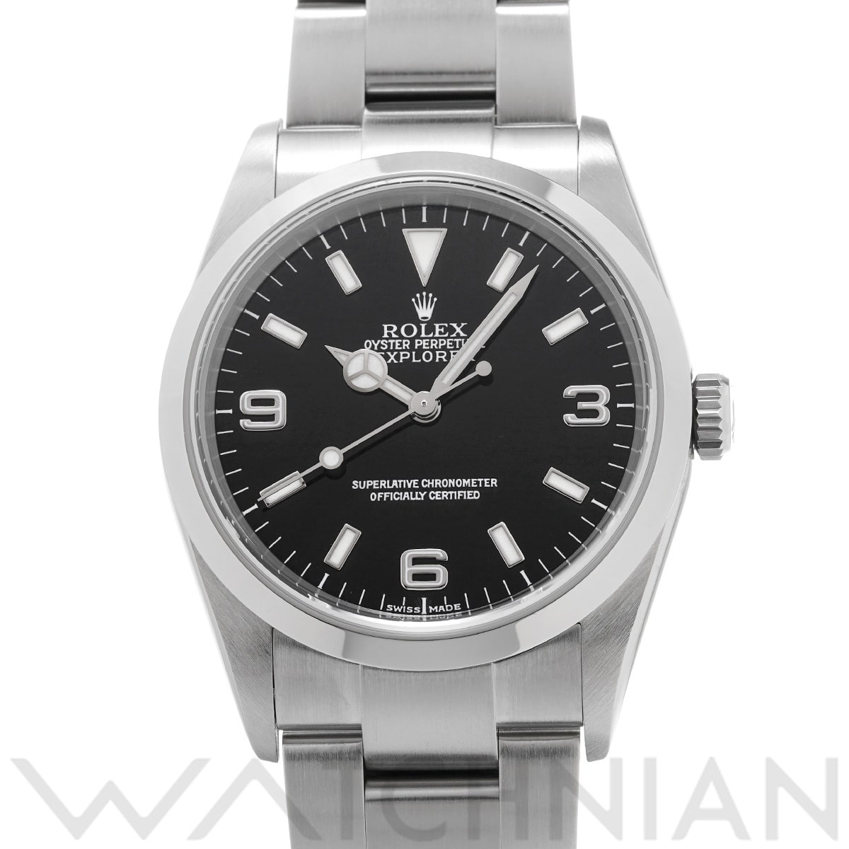 ロレックス エクスプローラー 114270 ブラック メンズ 時計 【中古】【wristwatch】