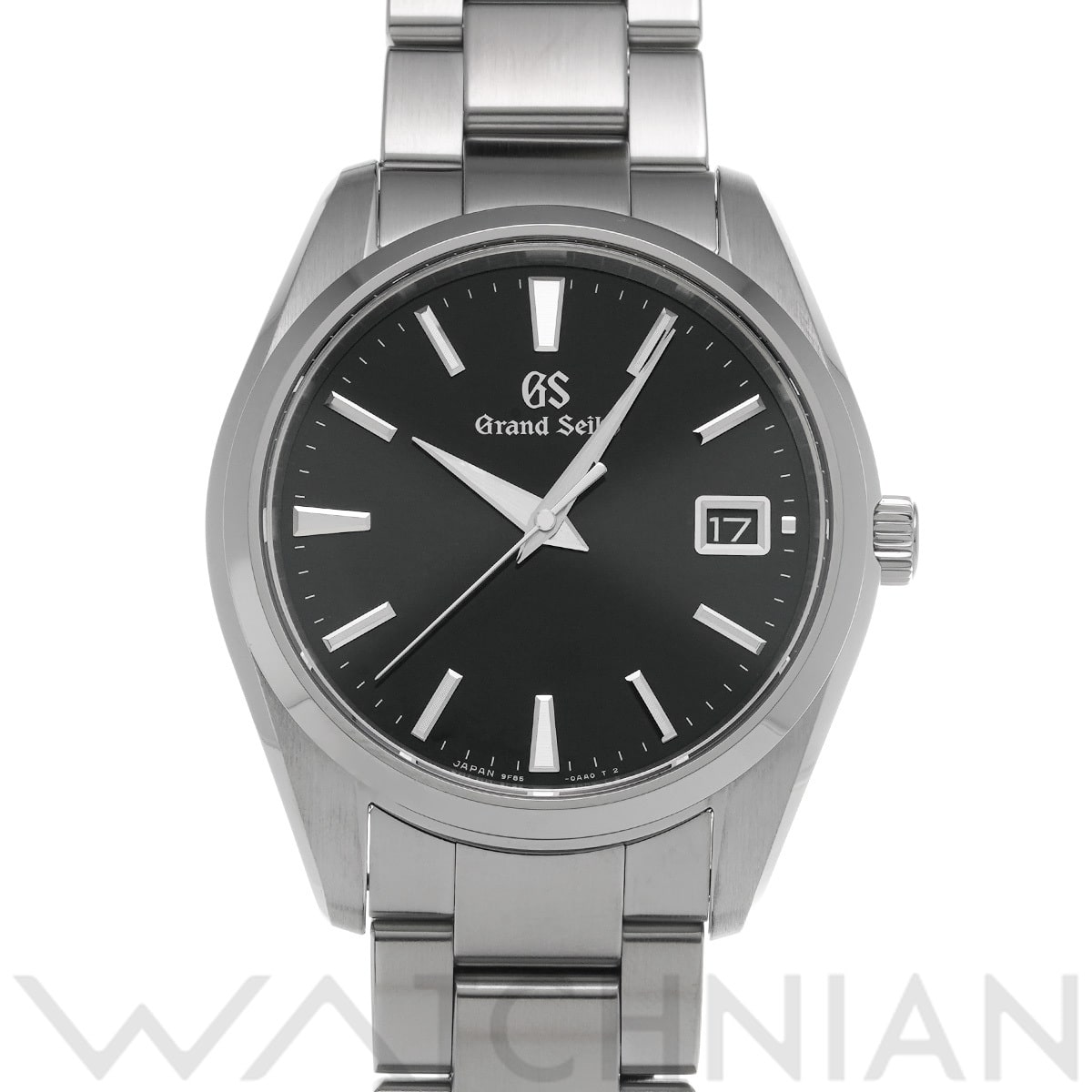 グランドセイコー ヘリテージコレクション クォーツ SBGP011 ブラック メンズ 時計 【中古】【wristwatch】