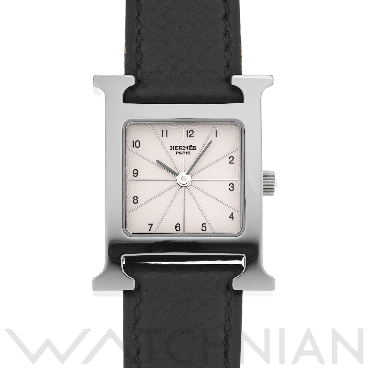エルメス Hウォッチ HH1.210.260 ホワイト レディース 時計 【中古】【wristwatch】
