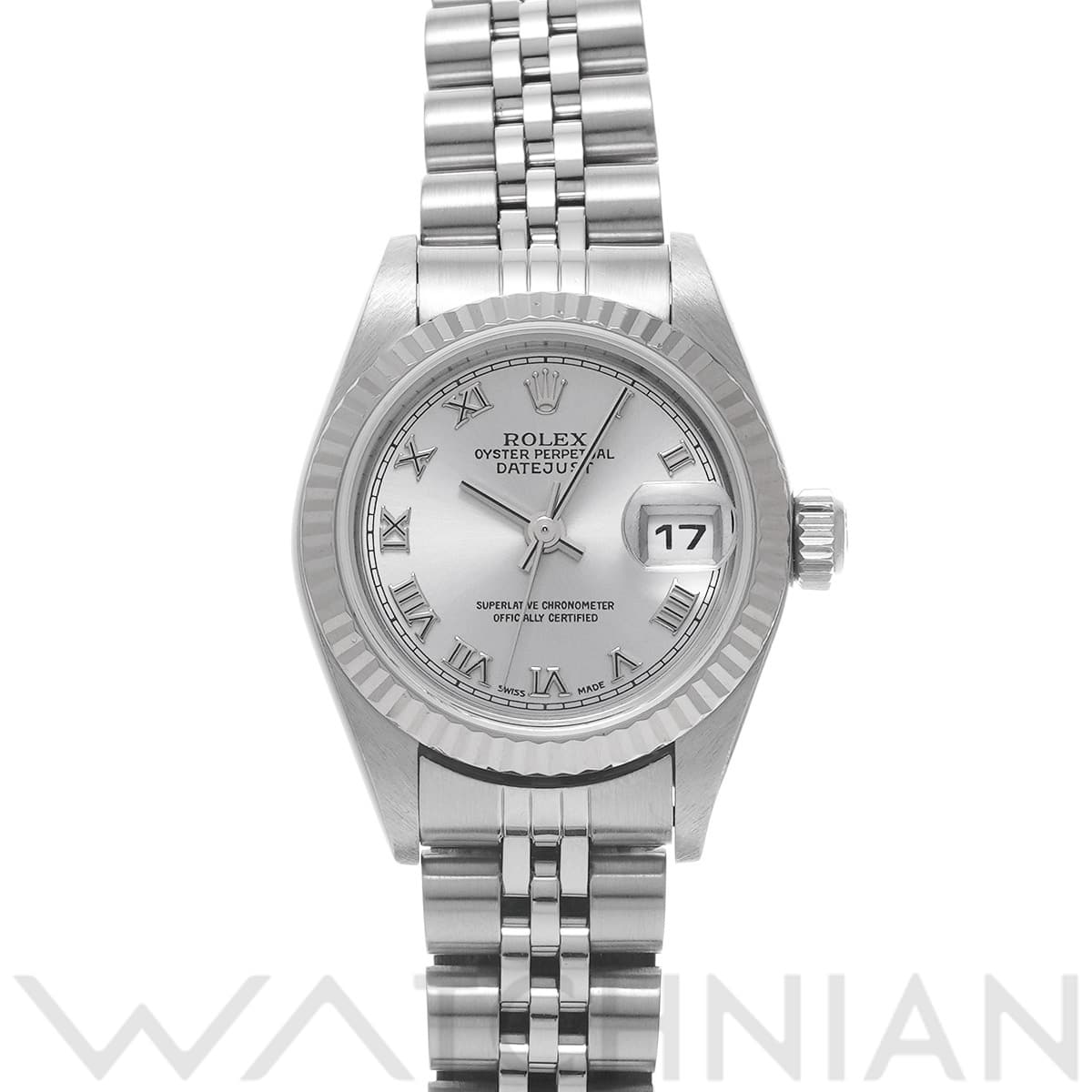 ロレックス デイトジャスト 79174 シルバー レディース 時計 【中古】【wristwatch】