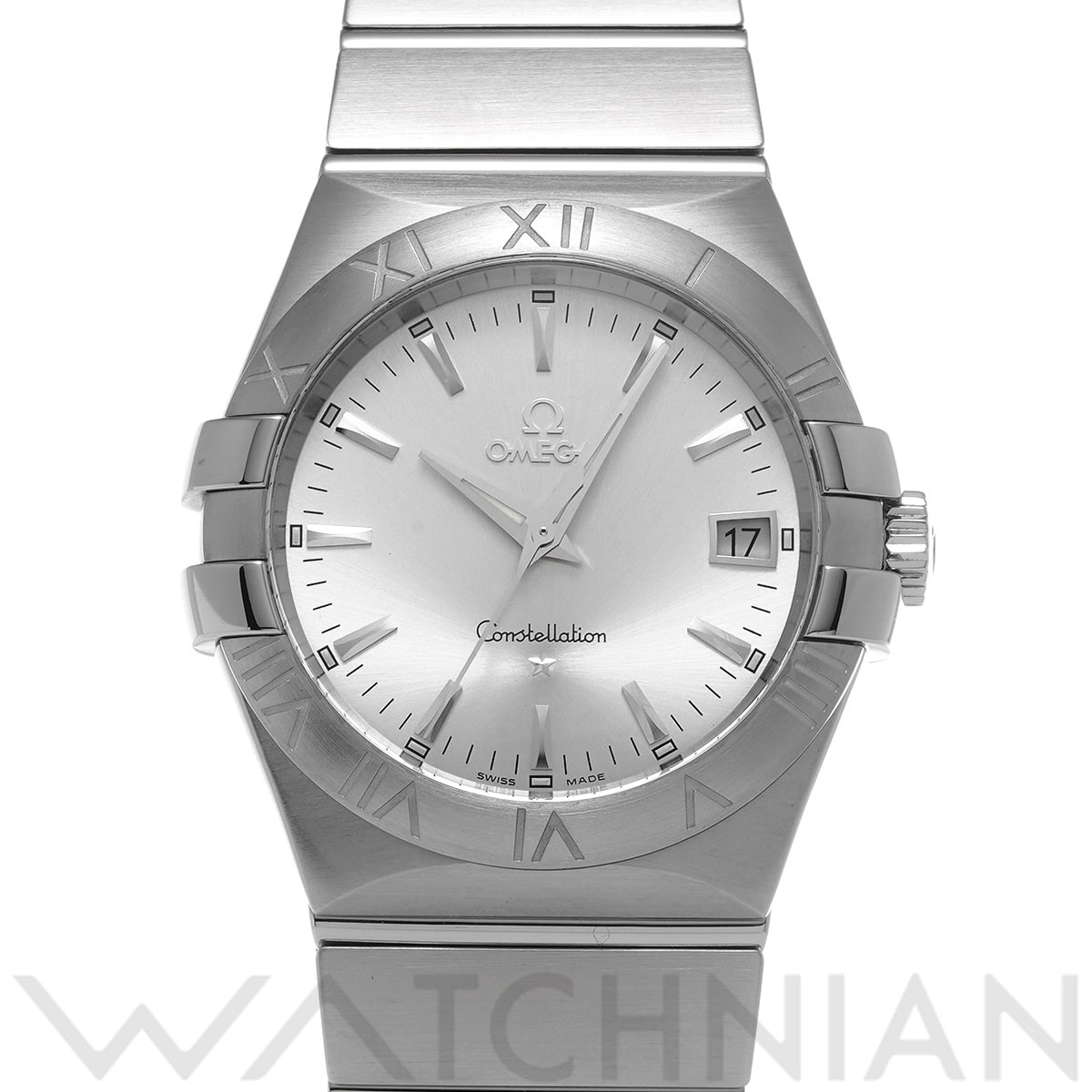 オメガ コンステレーション クォーツ 123.10.35.60.02.001 シルバー メンズ 時計 【中古】【wristwatch】
