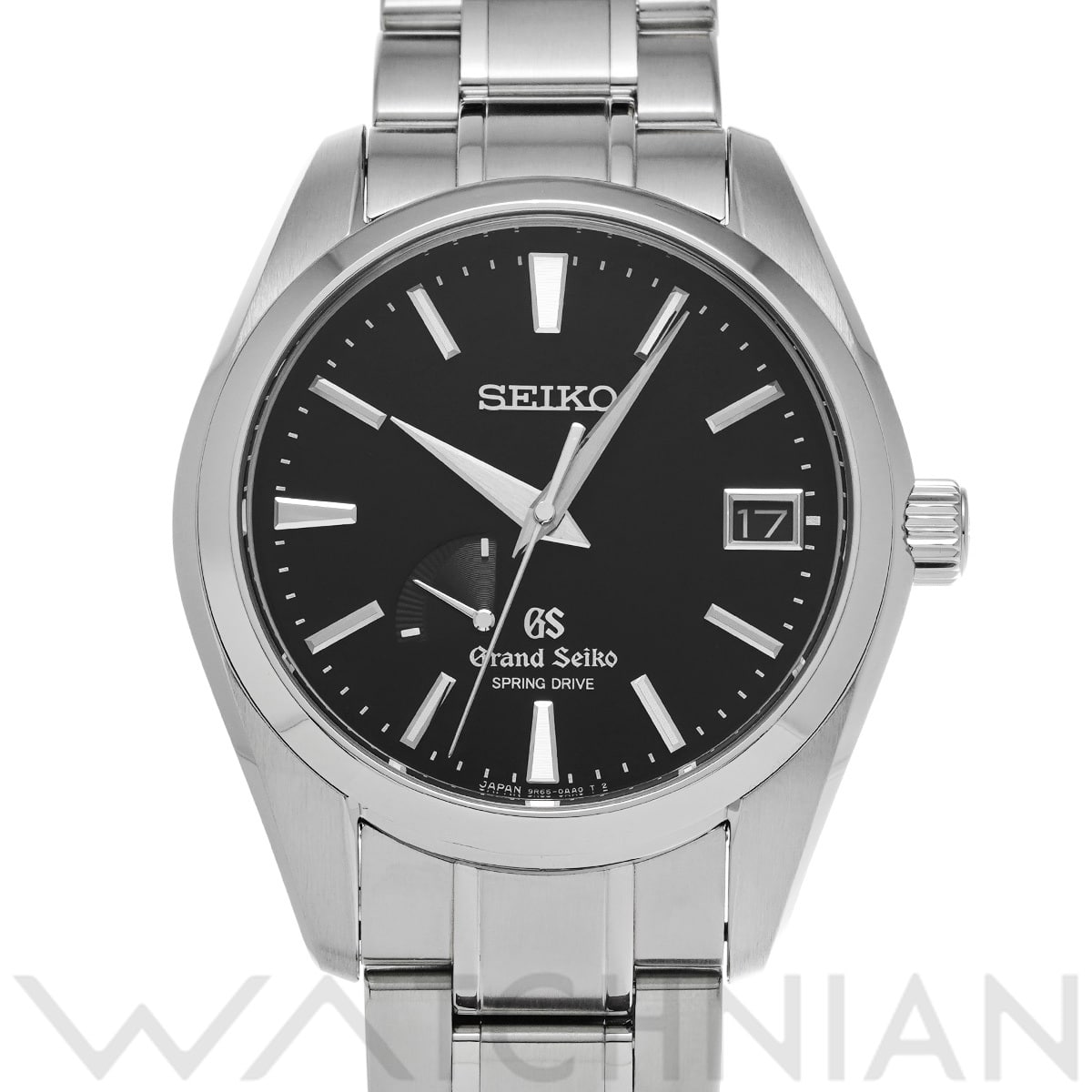 グランドセイコー スプリングドライブ  SBGA003 ブラック メンズ 時計 【中古】【wristwatch】