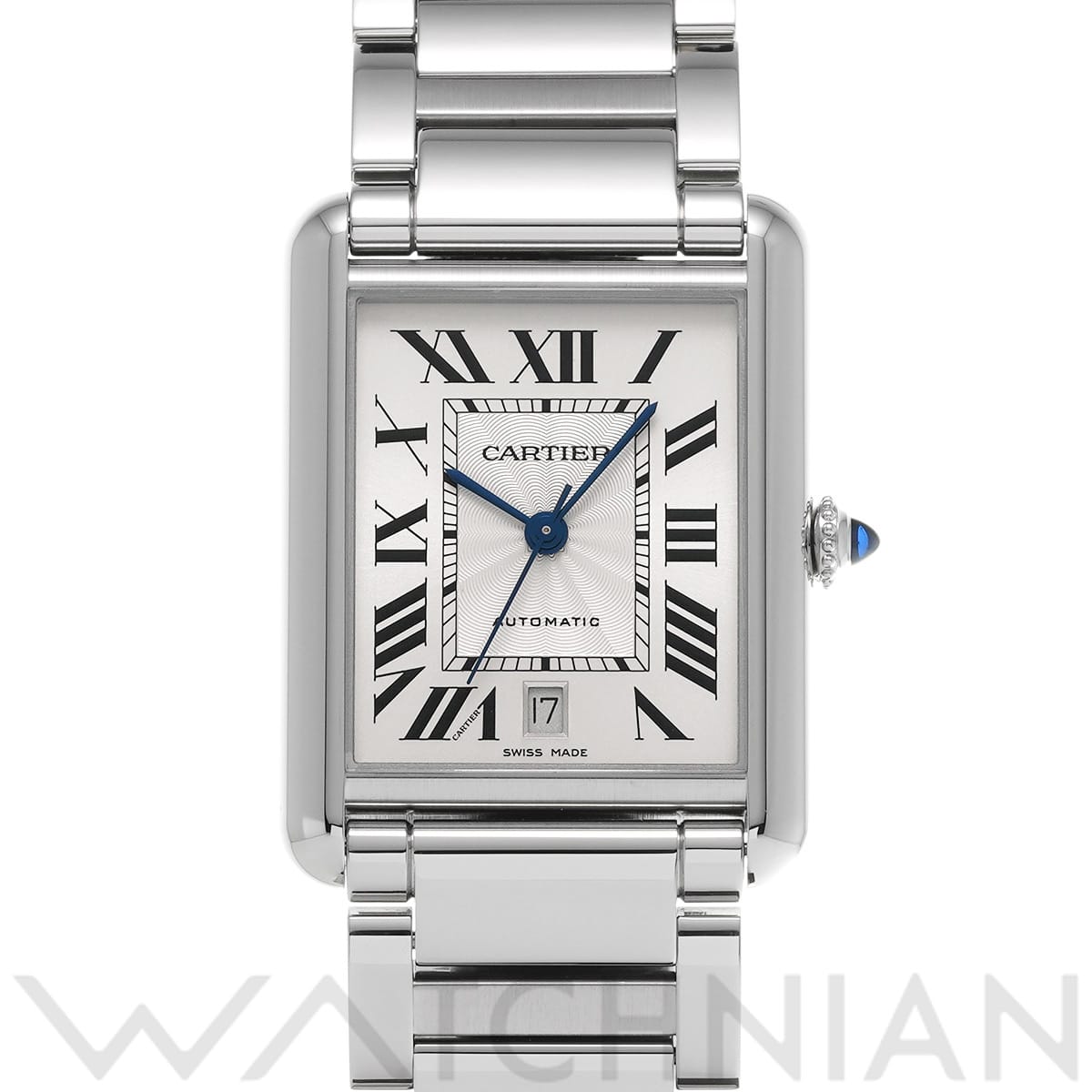 カルティエ タンク マスト XL WSTA0053 シルバー メンズ 時計 【中古】【wristwatch】