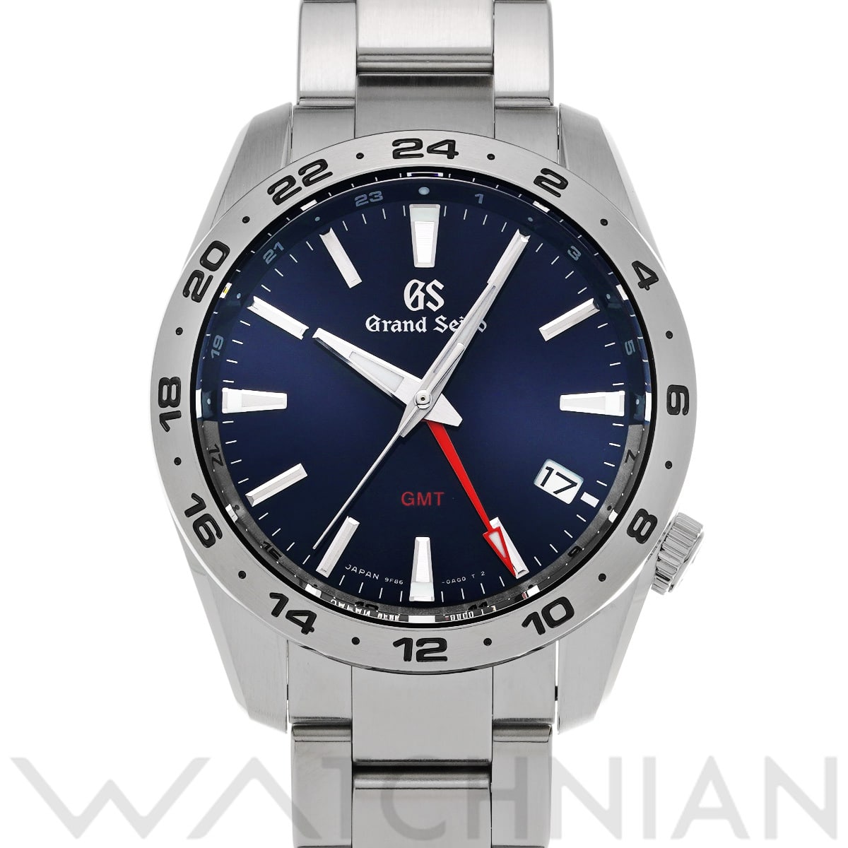 グランドセイコー スポーツコレクション クォーツ GMT SBGN029 ブラック メンズ 時計 【中古】【wristwatch】