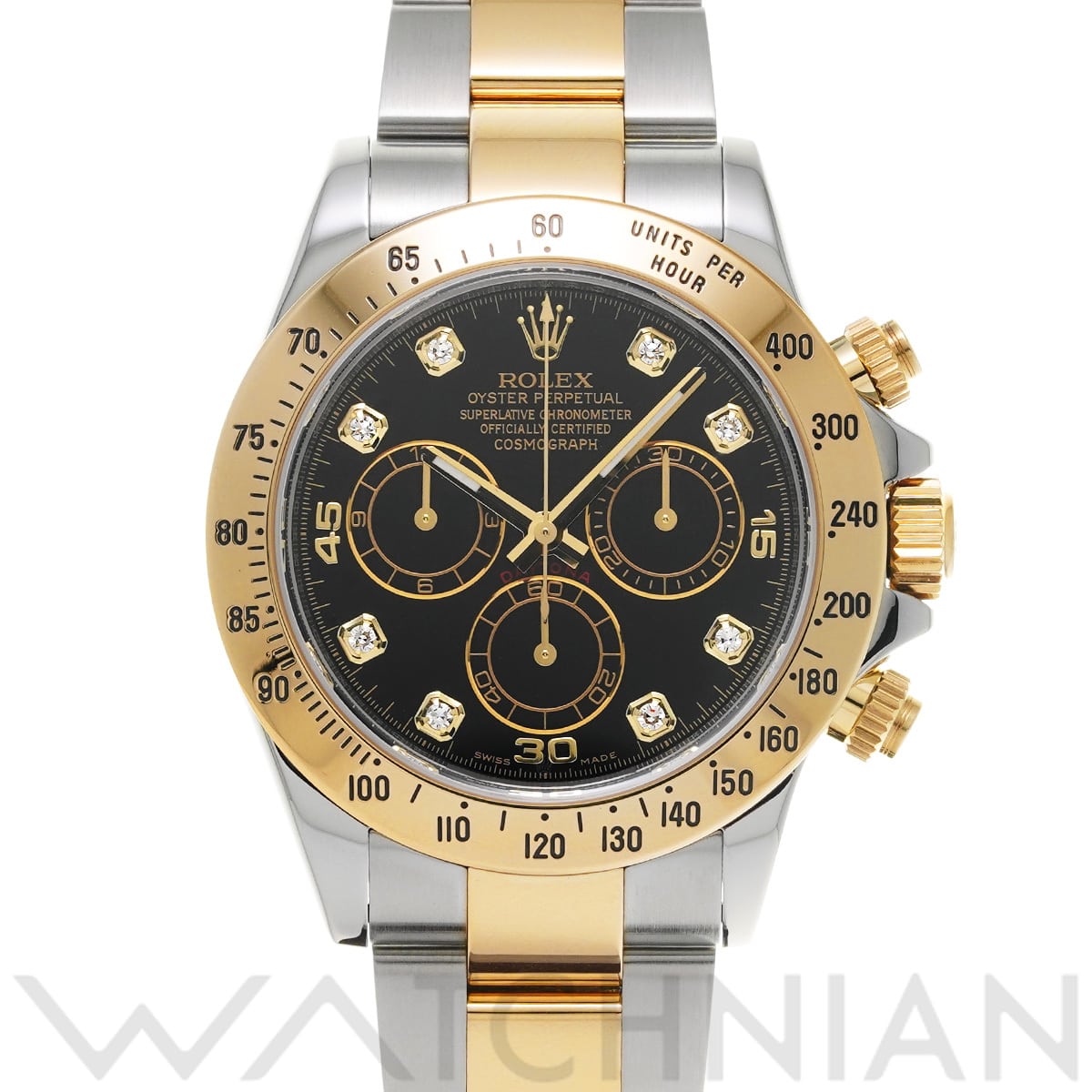 ロレックス コスモグラフ デイトナ 116523G ブラック メンズ 時計 【中古】【wristwatch】