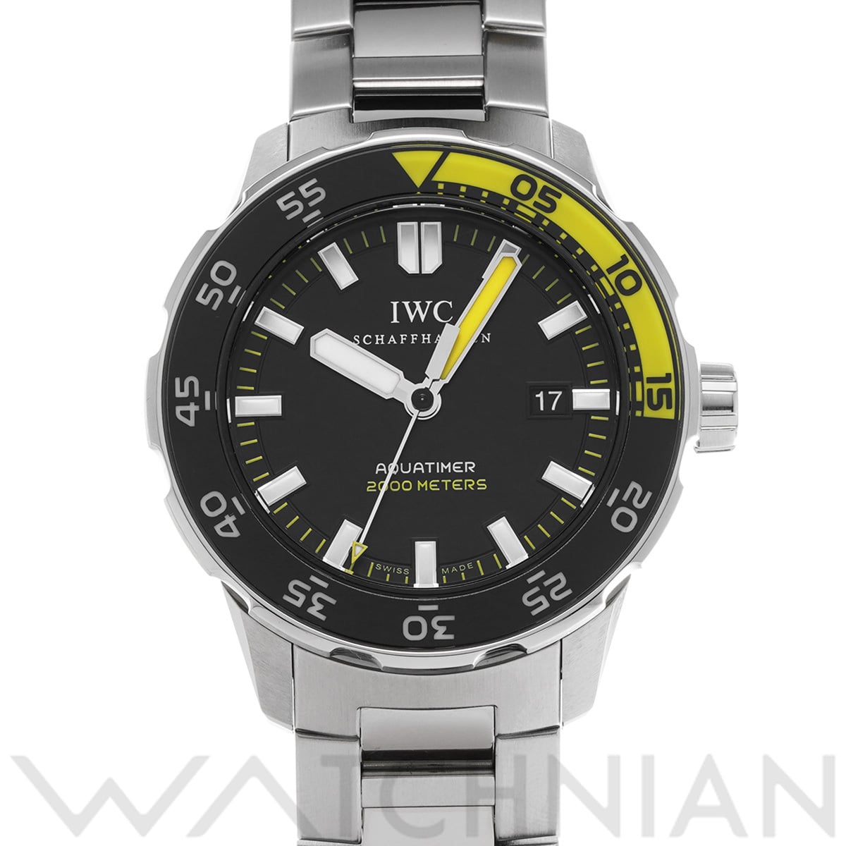 IWC アクアタイマー オートマティック 2000 IW356801 ブラック メンズ 時計 【中古】【wristwatch】