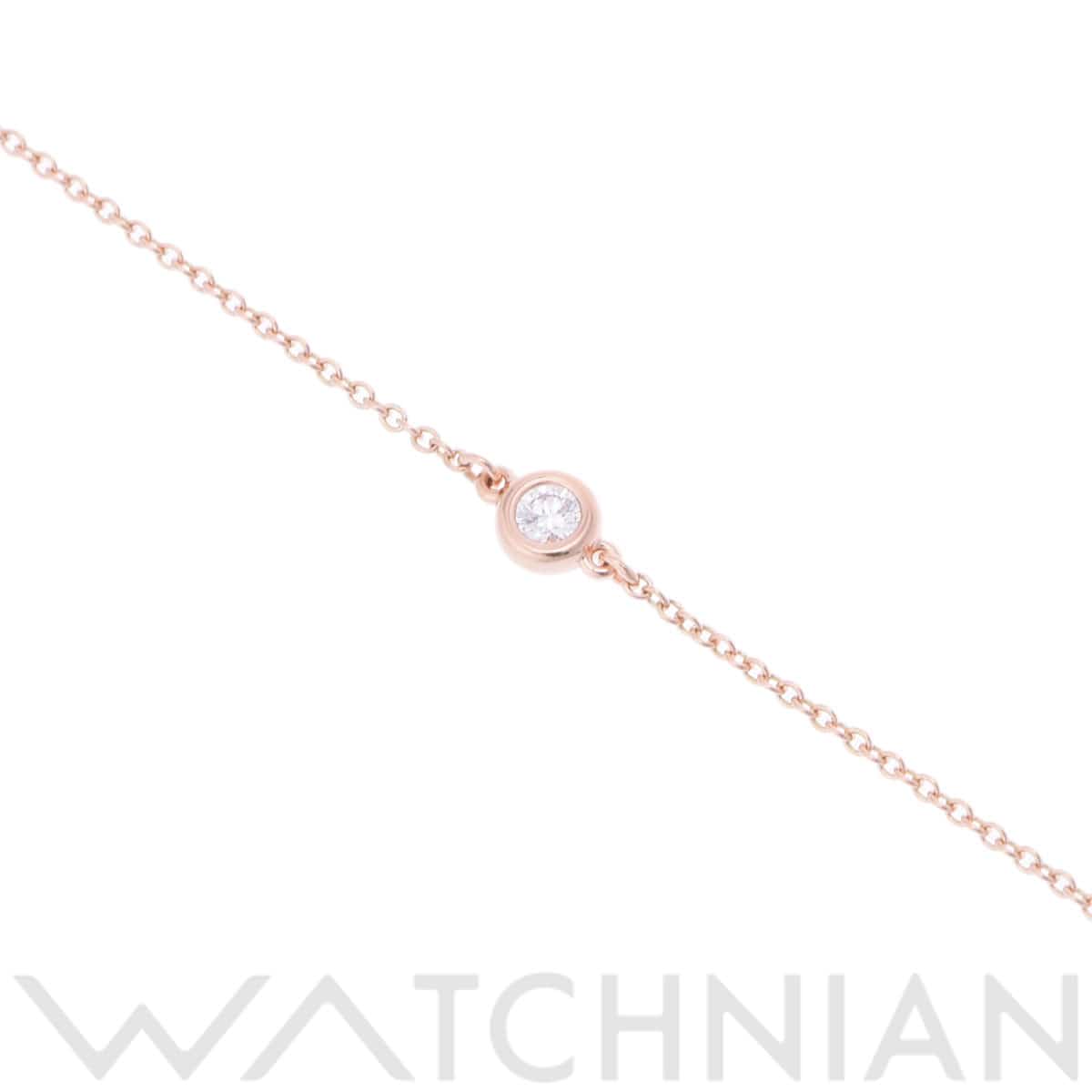ティファニー バイザヤード ブレスレット 1PD ゴールド K18ピンクゴールド PG レディース ジュエリー 【中古】【jewelry】
