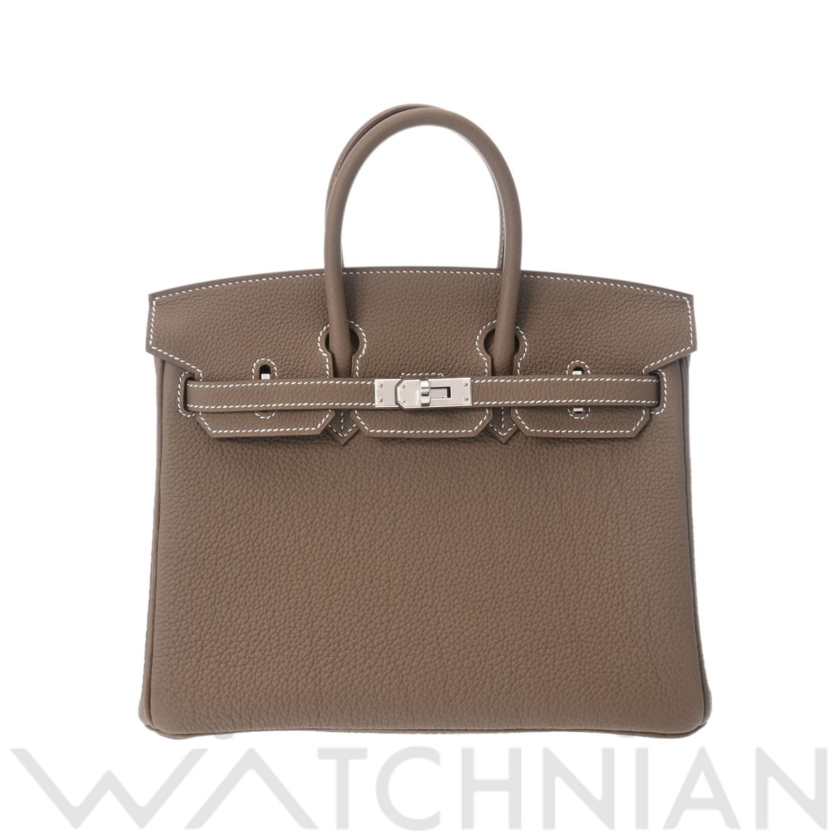 エルメス バーキン 25 エトゥープ/パラジウム金具 トゴ レディース バッグ 【新品】【bag】