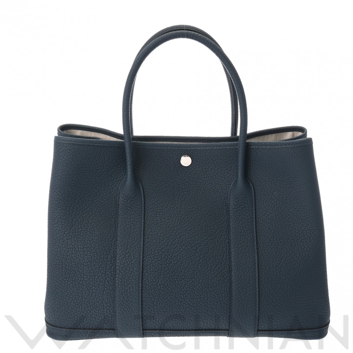 エルメス ガーデンパーティ PM コルヴェール/パラジウム金具 ヴァッシュカントリー ユニセックス バッグ 【中古】【bag】