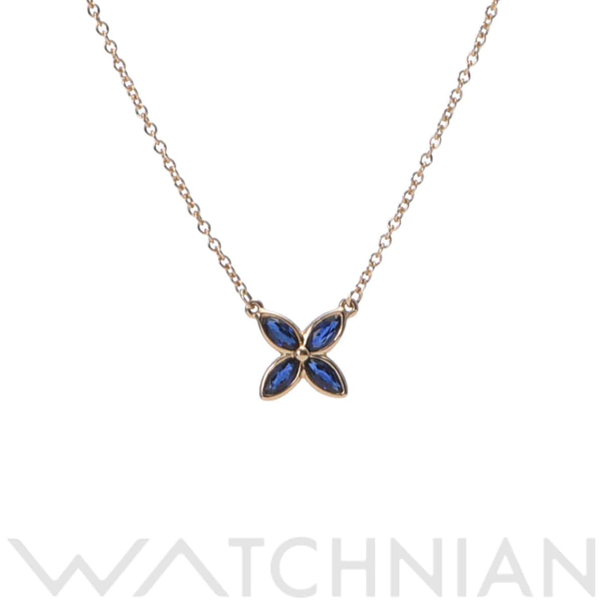 ティファニー ビクトリア ネックレス ゴールド K18イエローゴールド YG レディース ジュエリー 【中古】【jewelry】