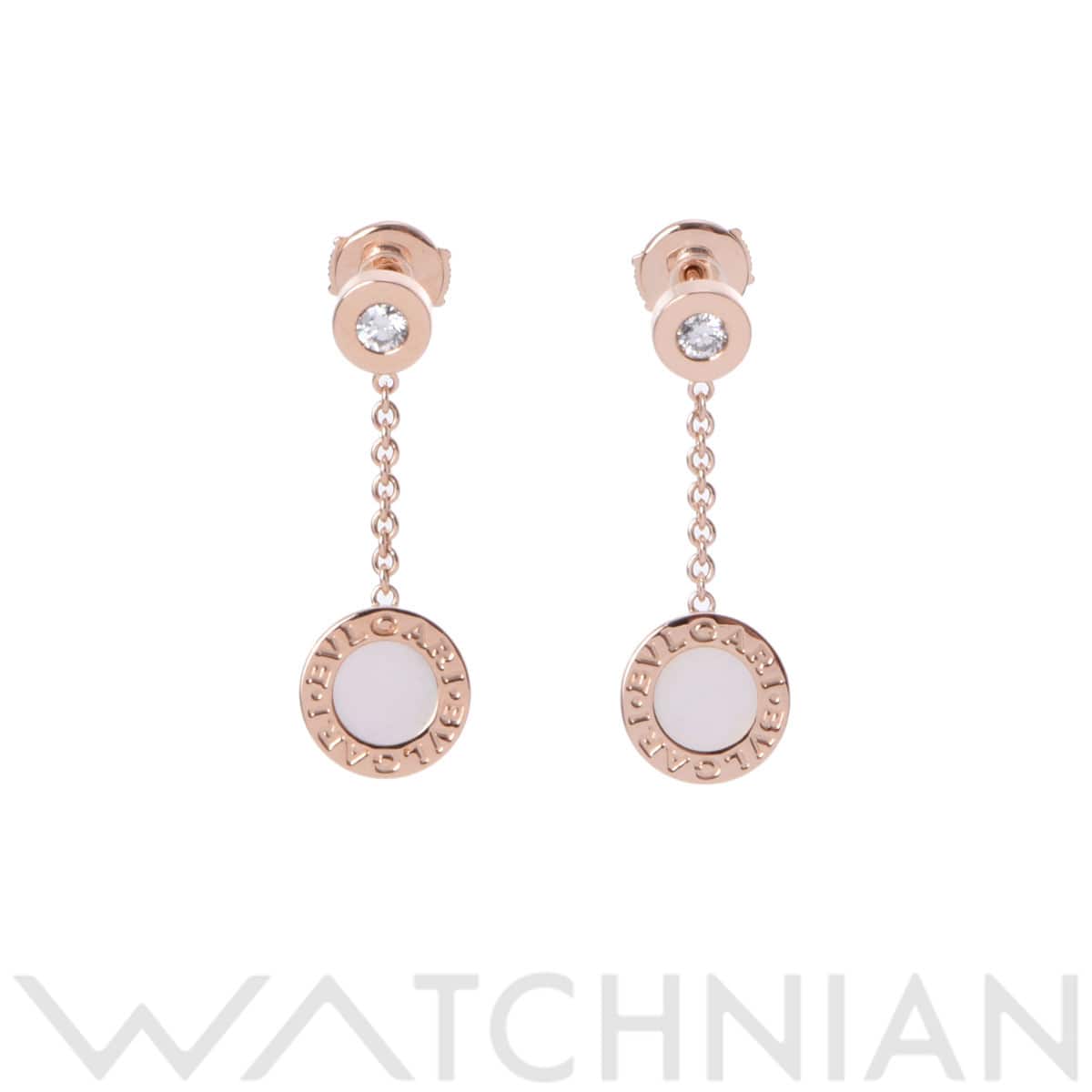ブルガリ ブルガリブルガリ ピアス ゴールド K18ピンクゴールド PG レディース ジュエリー 【中古】【jewelry】