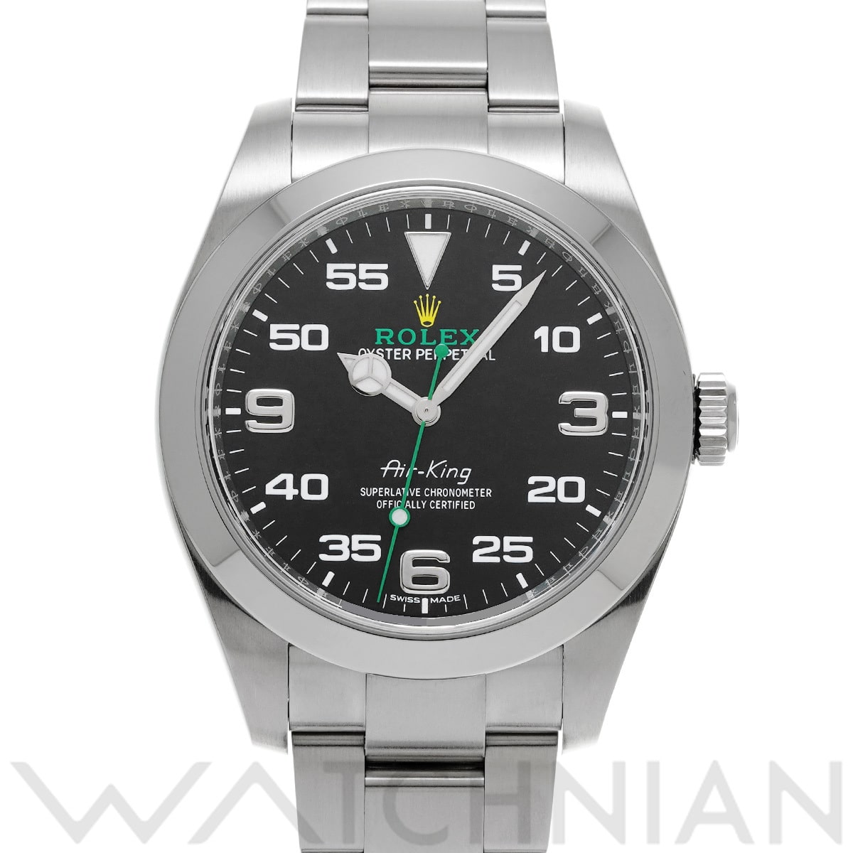 ロレックス エアキング 116900 ブラック メンズ 時計 【中古】【wristwatch】