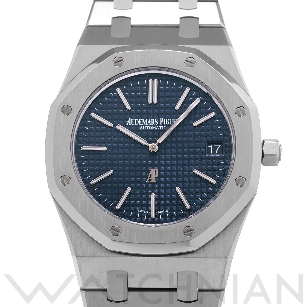 オーデマ ピゲ ロイヤルオーク ジャンボ エクストラシン 15202ST.OO.1240ST.01 ブルー メンズ 時計 【中古】【wristwatch】