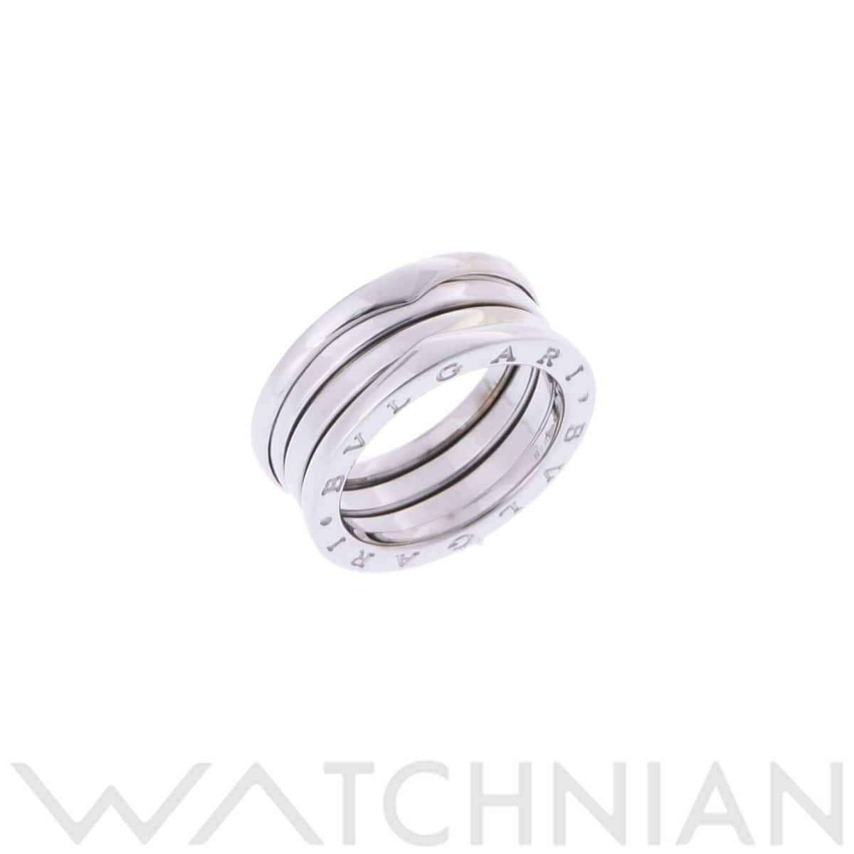 ブルガリ B.ZERO1 リング #51 シルバー K18ホワイトゴールド WG レディース ジュエリー 【中古】【jewelry】