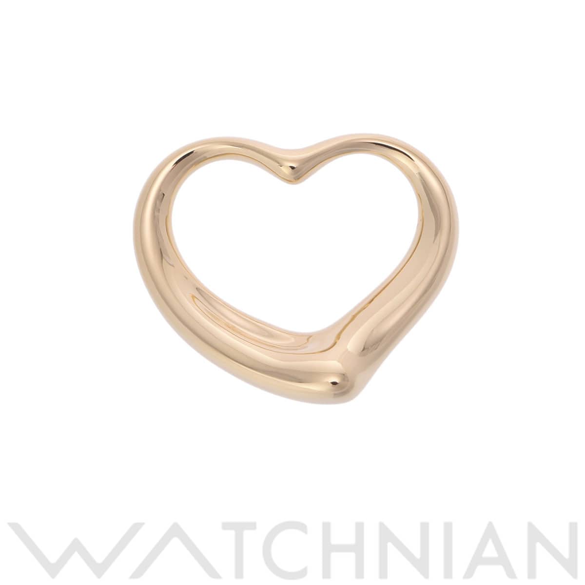 ティファニー オープンハート ペンダントトップ ゴールド K18イエローゴールド YG レディース ジュエリー 【中古】【jewelry】