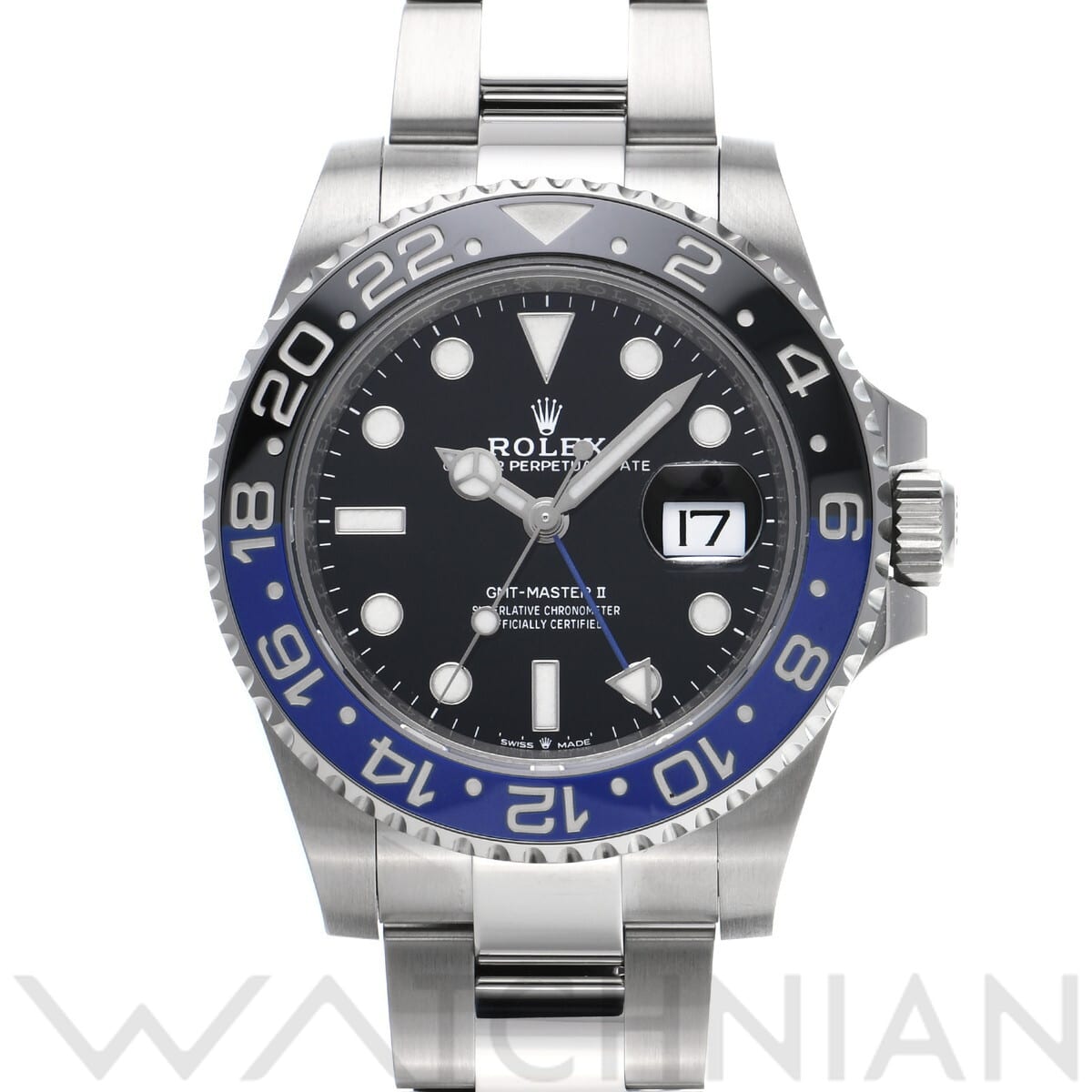 ロレックス GMTマスターII 126710BLNR ブラック メンズ 時計 【新品】【wristwatch】