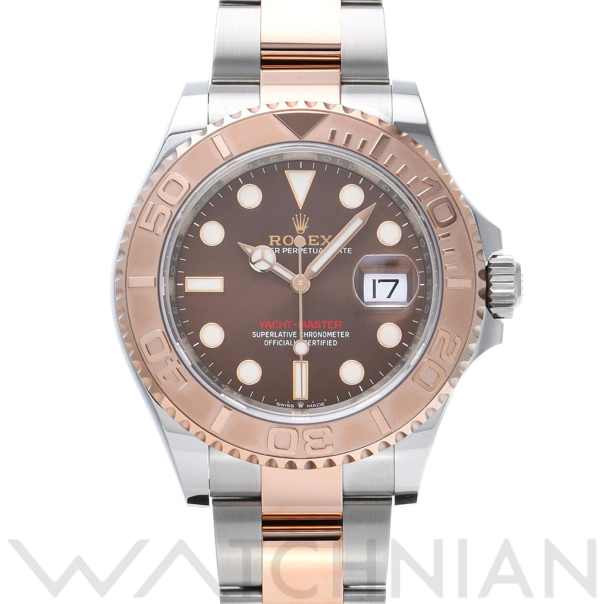 ロレックス ヨットマスター 40 126621 チョコレート メンズ 時計 【中古】【wristwatch】