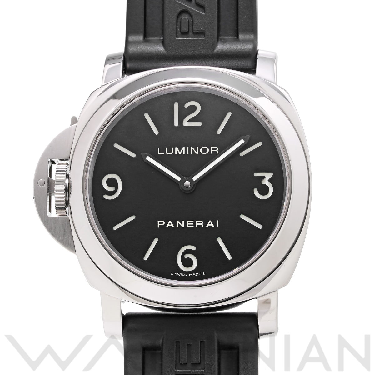 パネライ ルミノールベース レフトハンド 44mm PAM00219 ブラック メンズ 時計 【中古】【wristwatch】