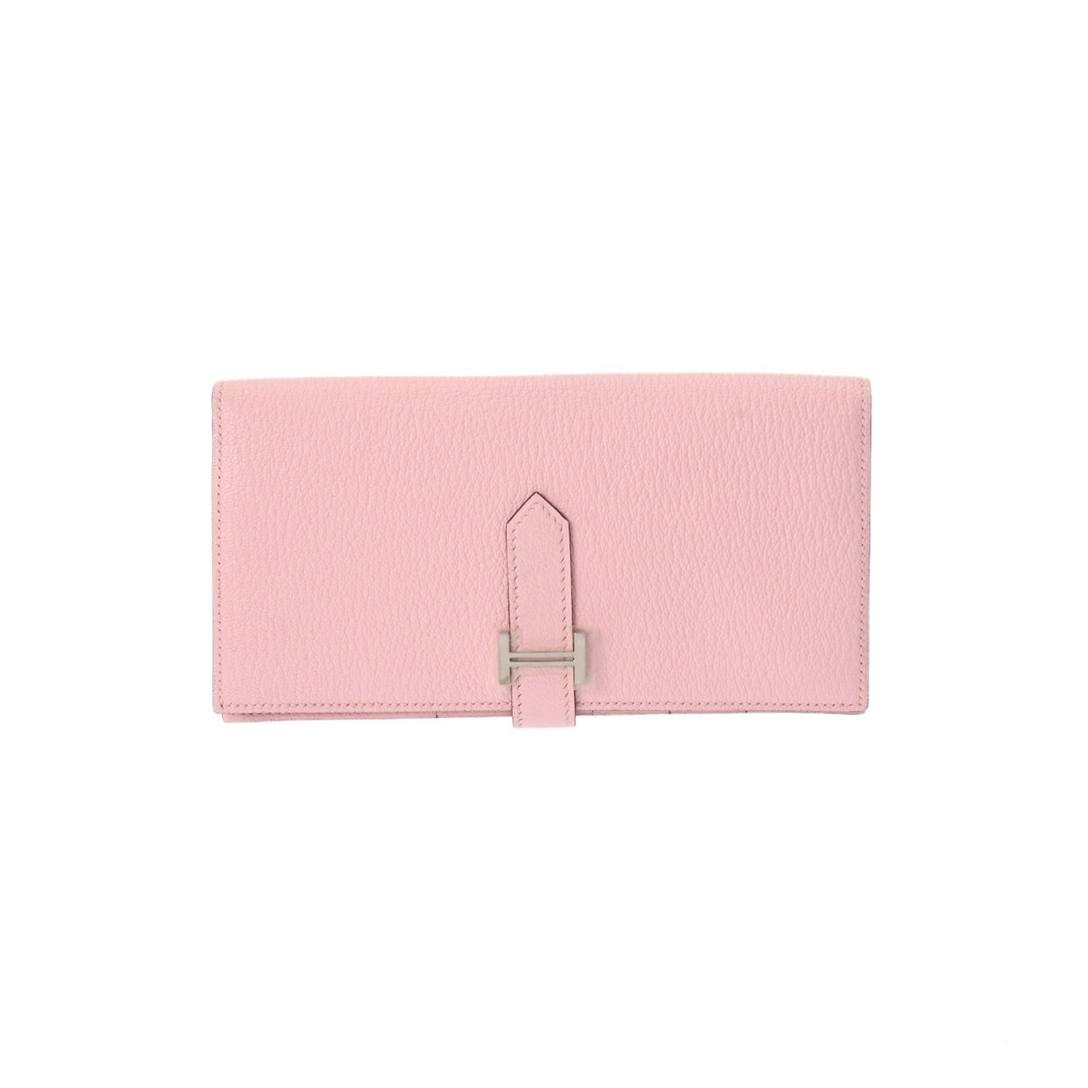 エルメス ベアン スフレ ローズサクラ シェーブル レディース 財布 【中古】【purse】