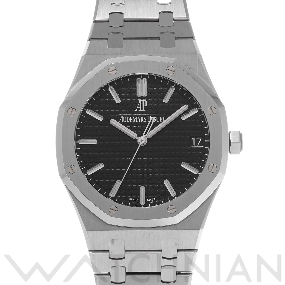 オーデマ ピゲ ロイヤルオーク 15500ST.OO.1220ST.03 ブラック メンズ 時計 【中古】【wristwatch】