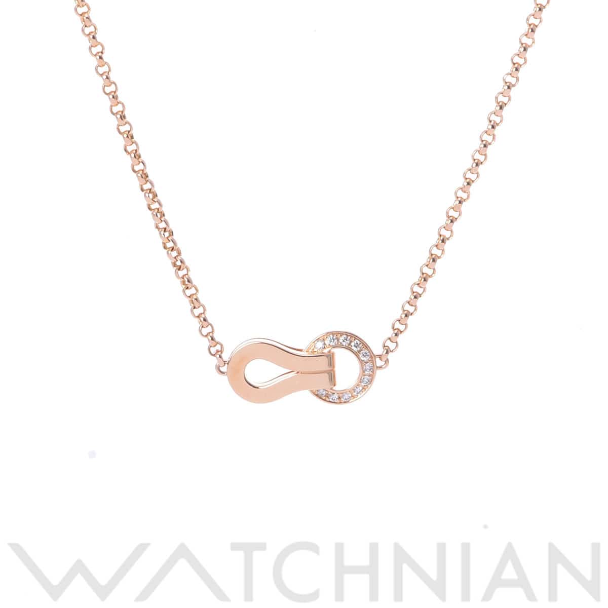 カルティエ アグラフ ネックレス ゴールド K18ピンクゴールド PG レディース ジュエリー 【中古】【jewelry】