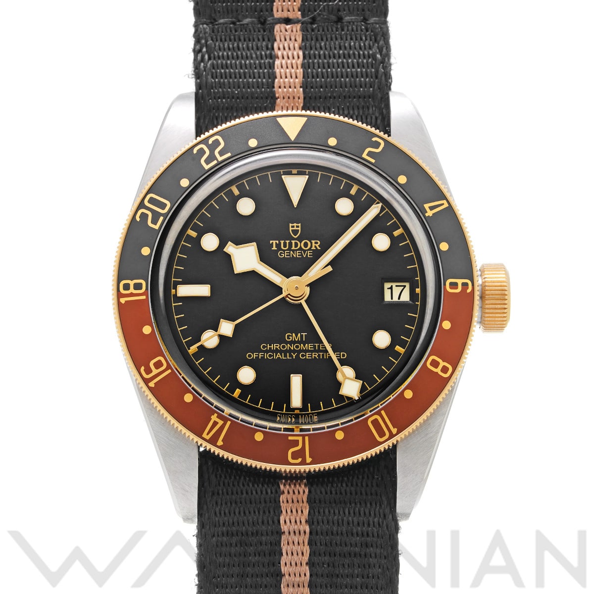 チューダー / チュードル ブラックベイ GMT S&G 79833MN ブラック メンズ 時計 【中古】【wristwatch】