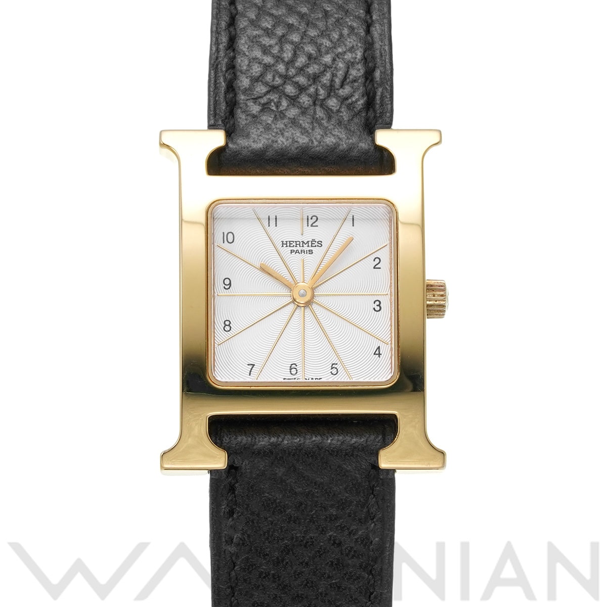 エルメス Hウォッチ HH1.201 シルバー レディース 時計 【中古】【wristwatch】