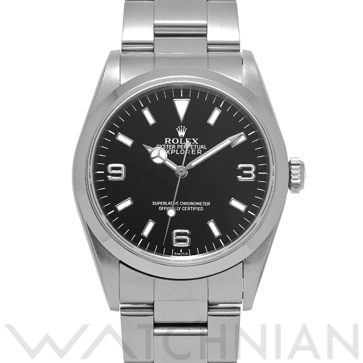 ロレックス エクスプローラー 14270 ブラック メンズ 時計 【中古】【wristwatch】