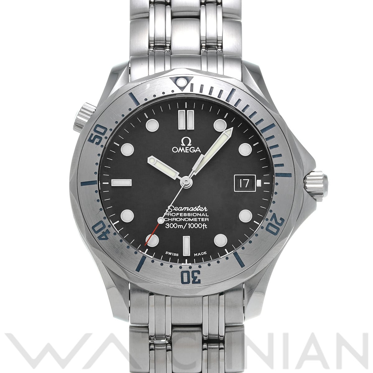 オメガ シーマスター プロフェッショナル 300 2251.50 ブラック メンズ 時計 【中古】【wristwatch】