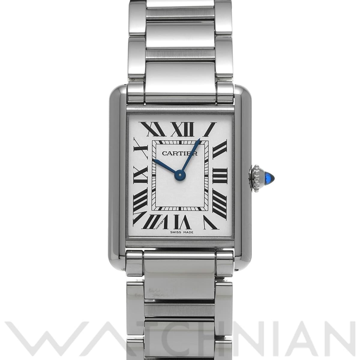 カルティエ タンク マスト LM WSTA0052 シルバー メンズ 時計 【中古】【wristwatch】