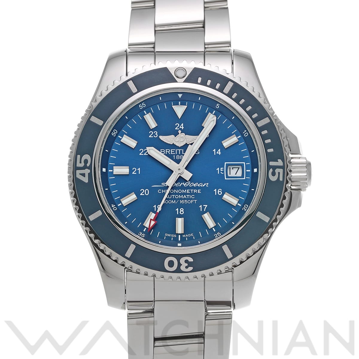 ブライトリング スーパーオーシャンII 42 A17365D1/C957 ブルー メンズ 時計 【中古】【wristwatch】