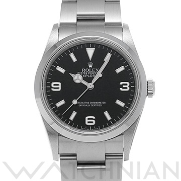 ロレックス エクスプローラー 114270 ブラック メンズ 時計 【中古】【wristwatch】