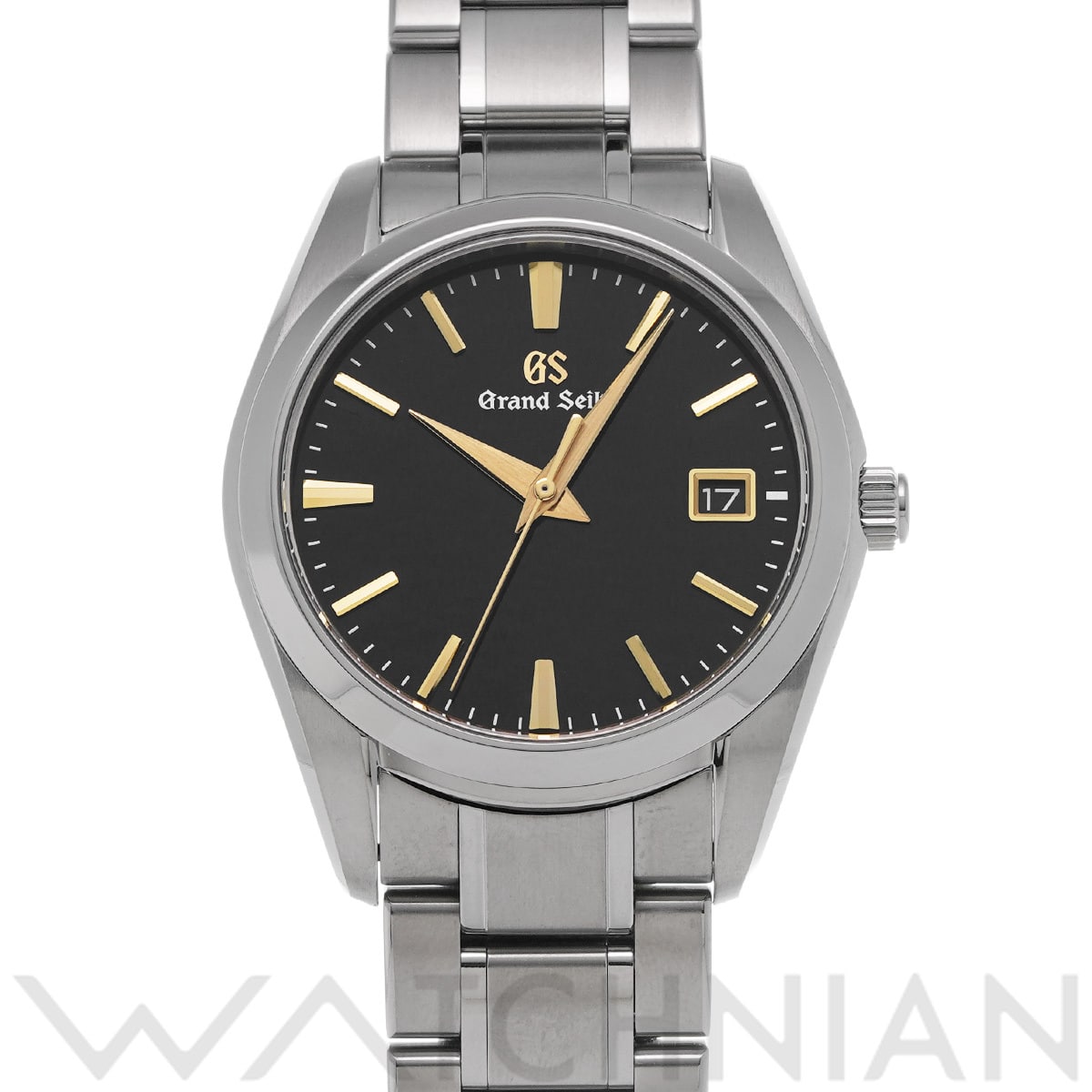 グランドセイコー ヘリテージコレクション クォーツ SBGX269 ブラック メンズ 時計 【中古】【wristwatch】
