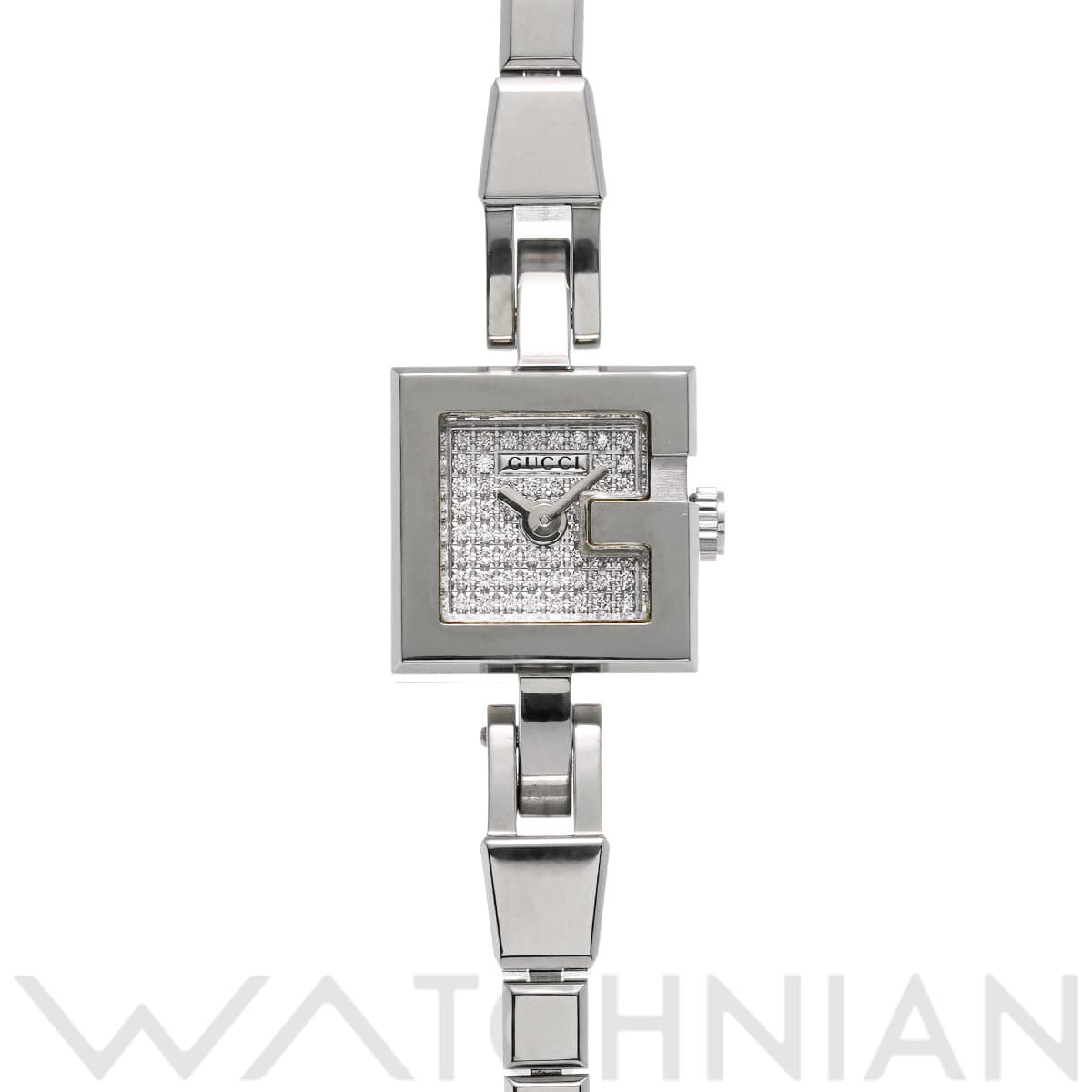 グッチ Gミニ クォーツ 102 ダイヤモンド レディース 時計 【中古】【wristwatch】
