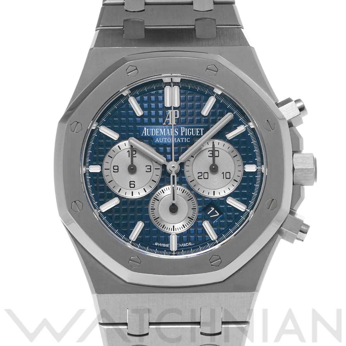 オーデマ ピゲ ロイヤルオーク クロノグラフ 26331ST.OO.1220ST.01 ブルー/ロジウム メンズ 時計 【中古】【wristwatch】