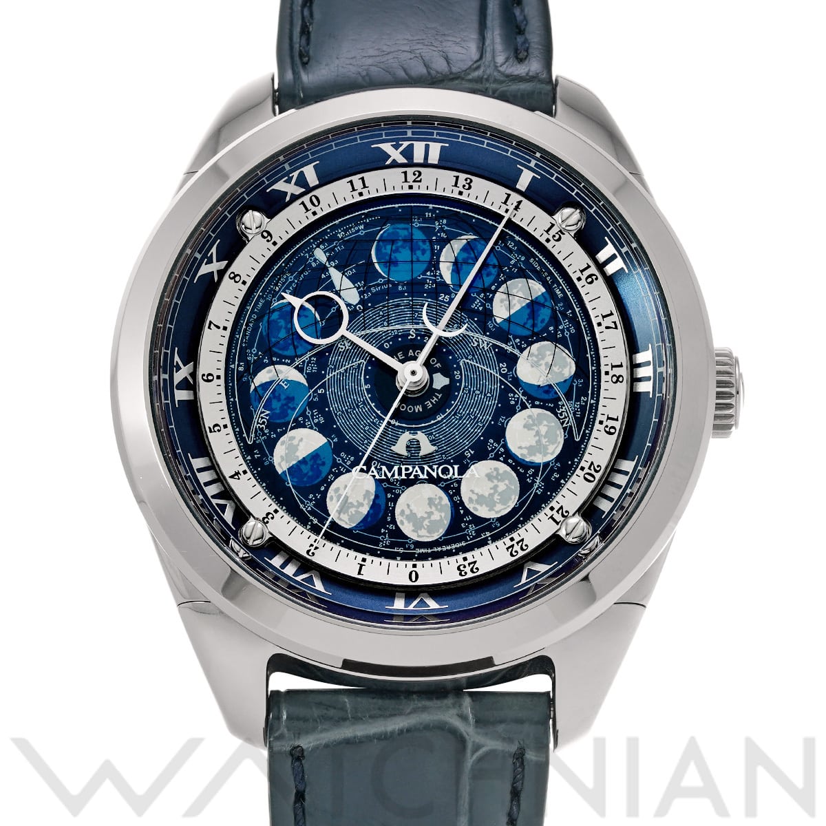 シチズン カンパノラ コスモサイン AA7800-02L ブルー メンズ 時計 【中古】【wristwatch】