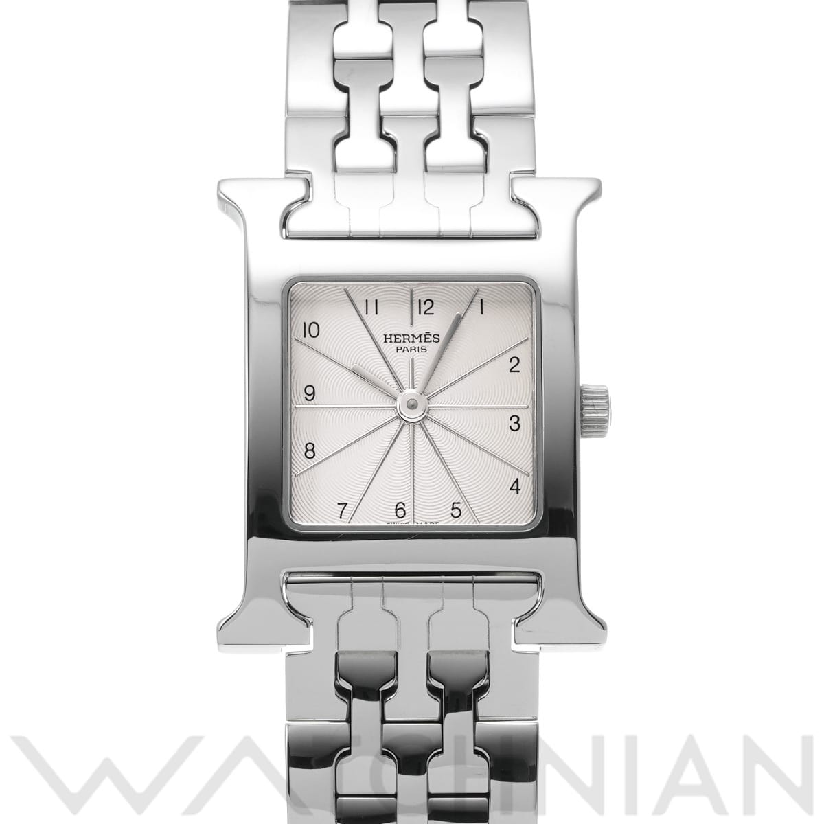 エルメス Hウォッチ HH1.210 シルバー レディース 時計 【中古】【wristwatch】