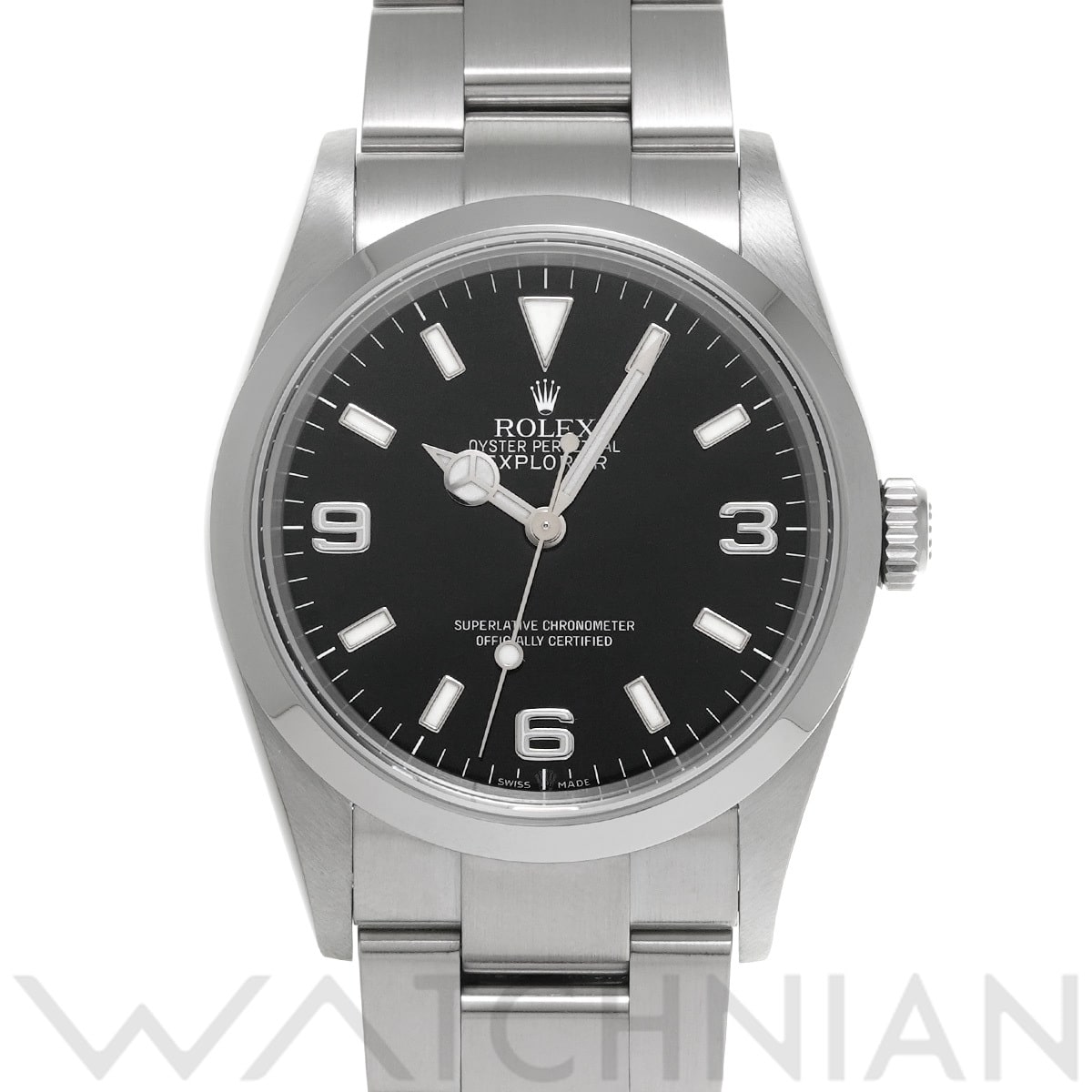 ロレックス エクスプローラー 114270 ブラック メンズ 時計 【中古】【wristwatch】