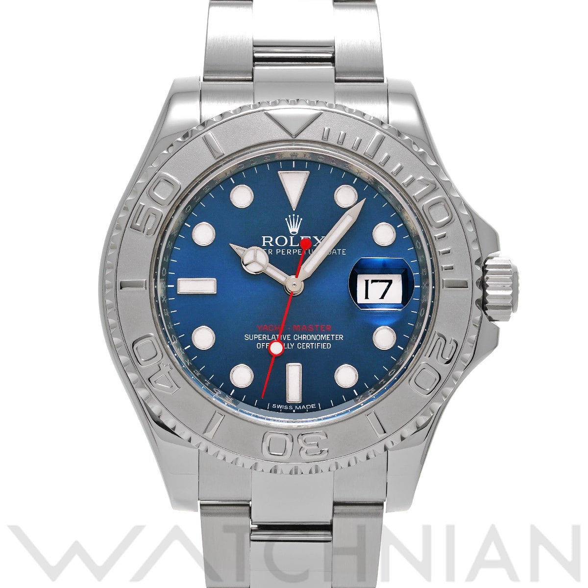 ロレックス ヨットマスター 40 116622 ブルー メンズ 時計 【中古】【wristwatch】