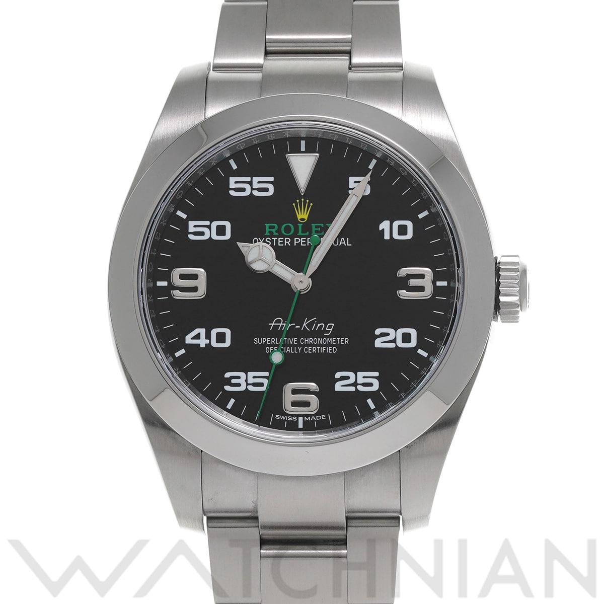 ロレックス エアキング 116900 ブラック メンズ 時計 【中古】【wristwatch】