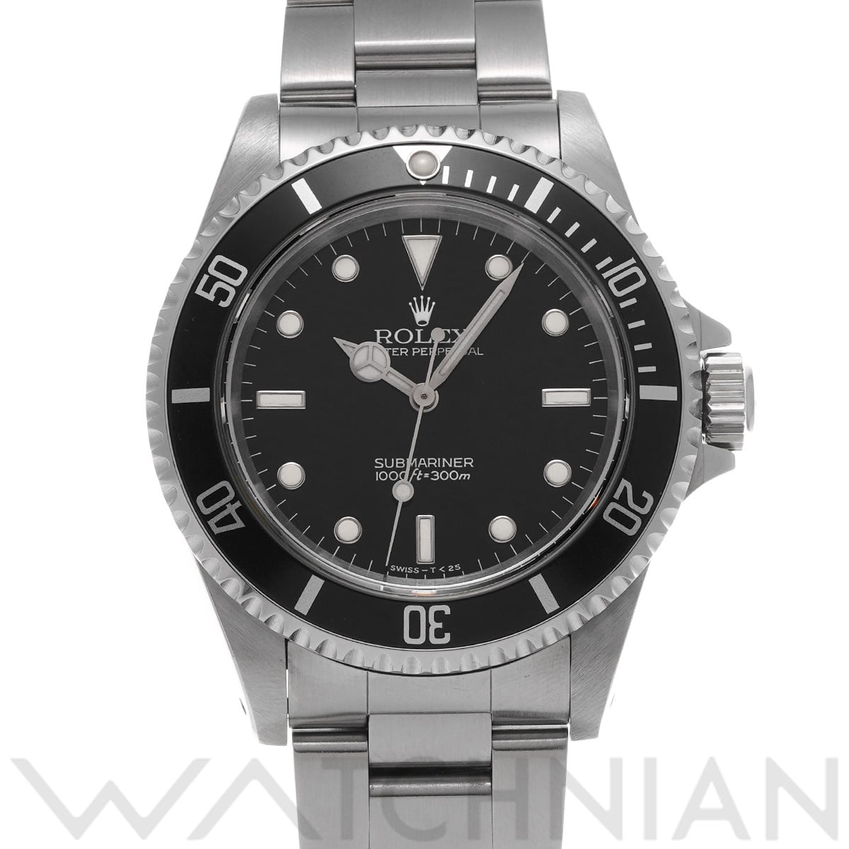 ロレックス サブマリーナ 14060 ブラック メンズ 時計 【中古】【wristwatch】