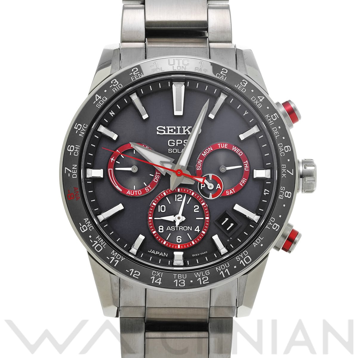 セイコー アストロン 大谷翔平 2019 リミテッドエディション SBXC017 ブラック メンズ 時計 【中古】【wristwatch】