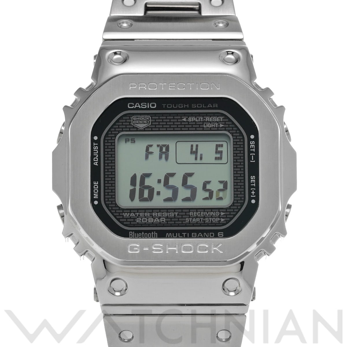 カシオ G-SHOCK GMW-B5000シリーズ GMW-B5000D-1JF ブラック メンズ 時計 【中古】【wristwatch】