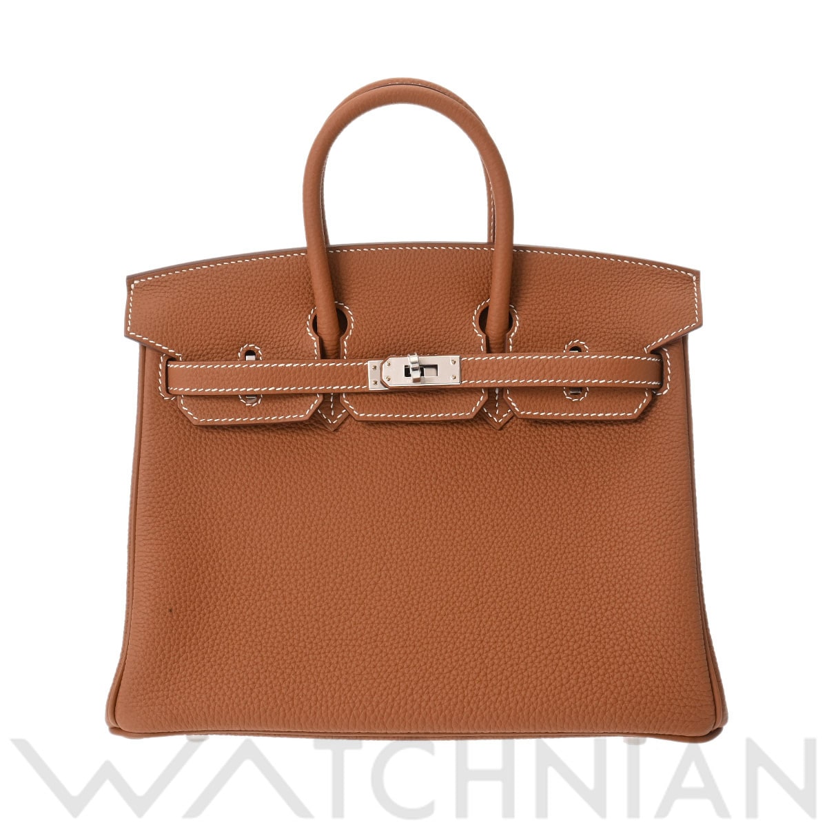 エルメス バーキン 25 ゴールド/パラジウム金具 トゴ レディース バッグ 【未使用】【bag】