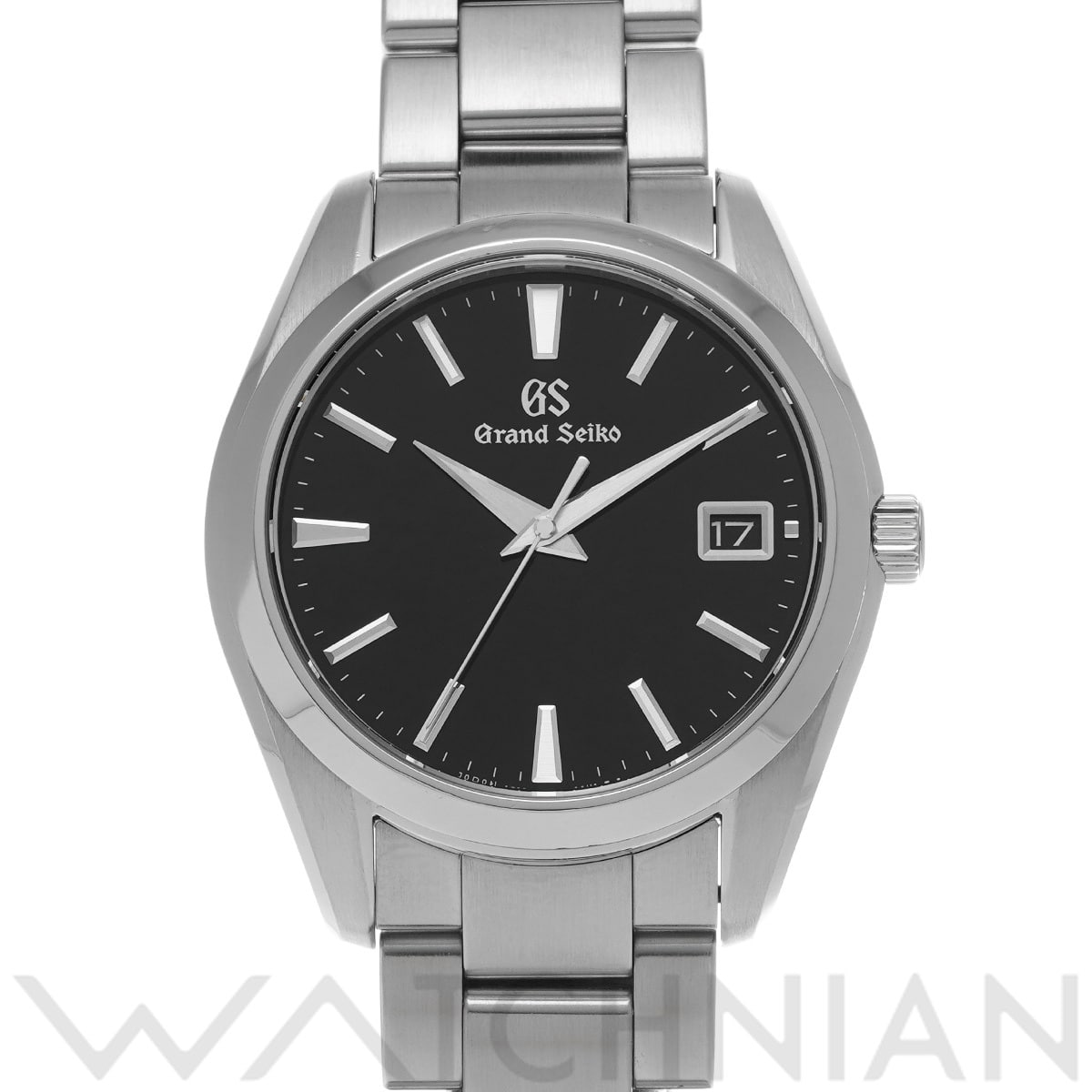 グランドセイコー ヘリテージコレクション クォーツ SBGV223 ブラック メンズ 時計 【中古】【wristwatch】