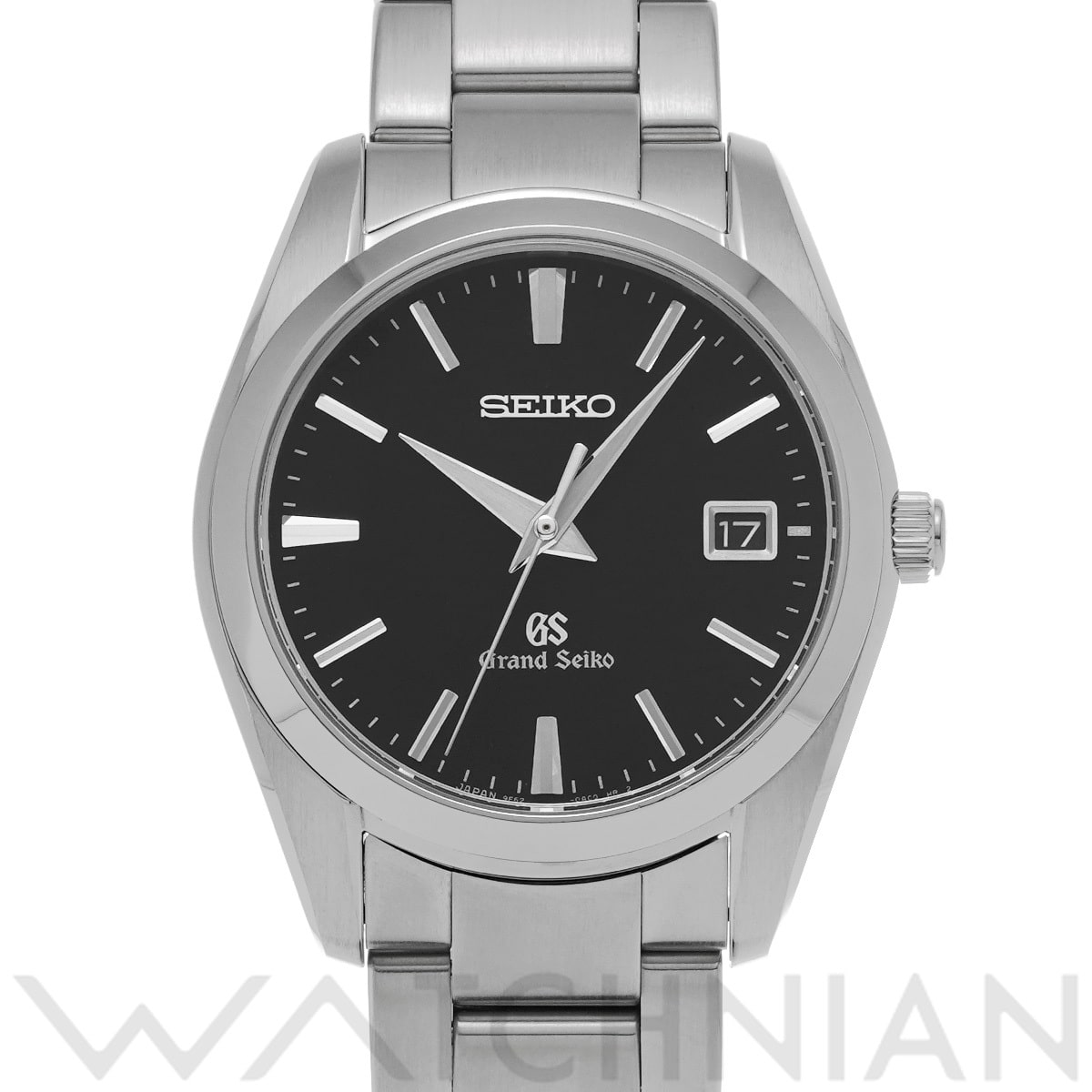 グランドセイコー ヘリテージコレクション クォーツ SBGX061 ブラック メンズ 時計 【中古】【wristwatch】