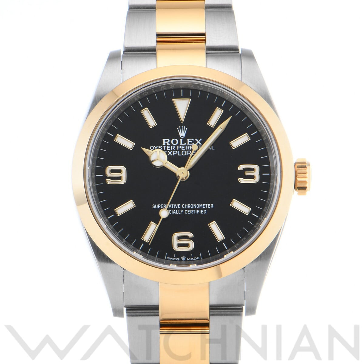 ロレックス エクスプローラー 36 124273 ブラック メンズ 時計 【中古】【wristwatch】