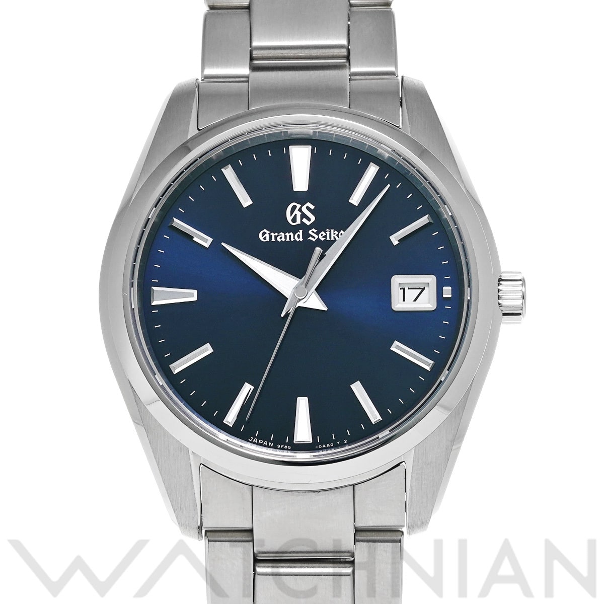 グランドセイコー ヘリテージコレクション クォーツ SBGP013 ネイビー メンズ 時計 【中古】【wristwatch】