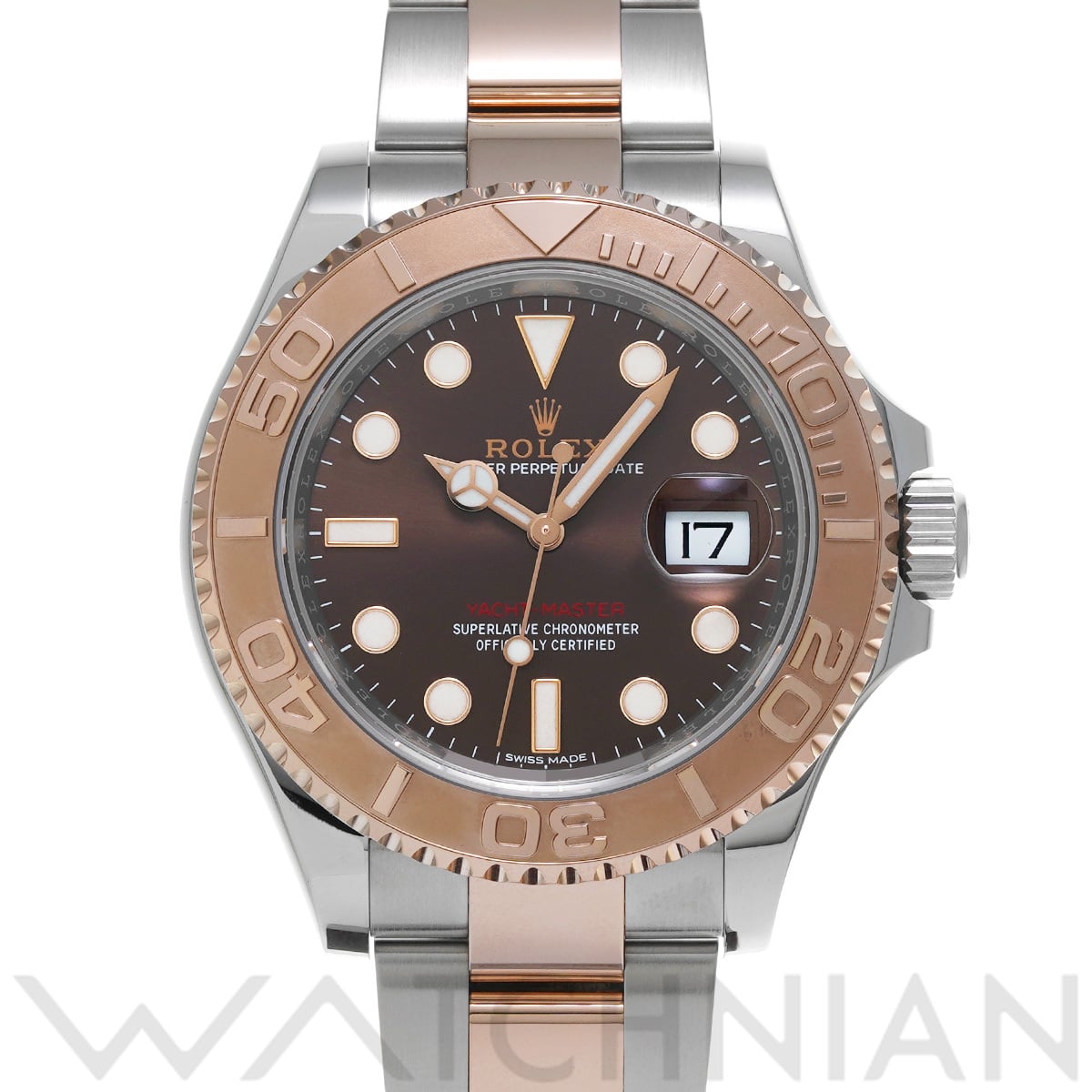 ロレックス ヨットマスター 40 116621 チョコレート メンズ 時計 【中古】【wristwatch】