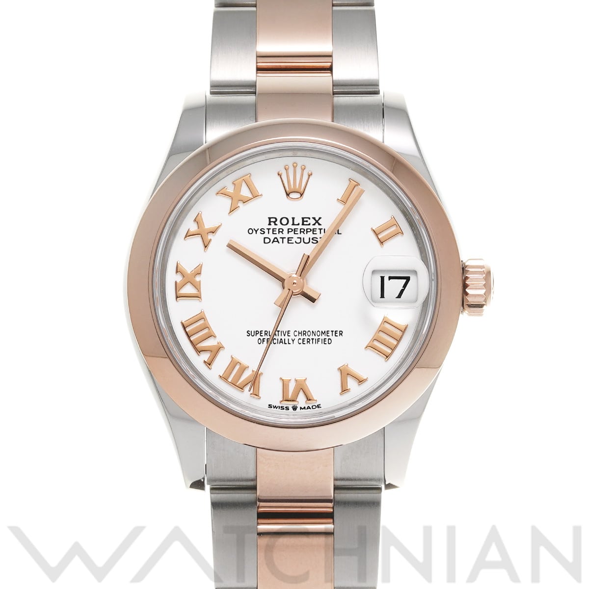 ロレックス デイトジャスト 31 278241 ホワイト ユニセックス 時計 【中古】【wristwatch】